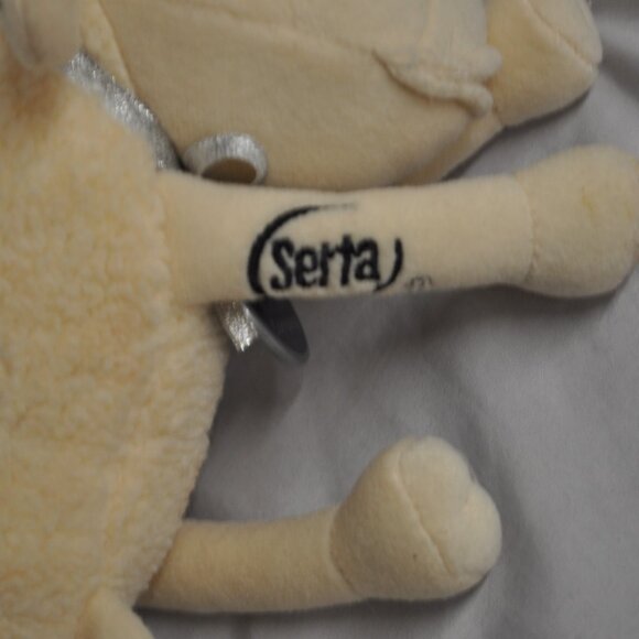 plush Curto Toy 2000 NWT #1 Serta sheep stuffed animal vintage 2000 (242w) - Picture 6 of 12